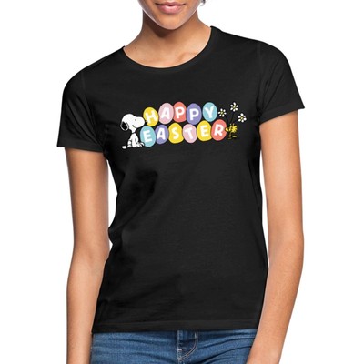 Peanuts Snoopy Happy Easter Ostern Frauen T-Shirt