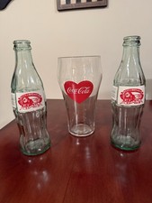 Set of 2 Vintage Coca-Cola Commemorative Souvenir bottles Grand Canyon Railway