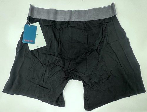Tommy John Herren Second Skin Gunmetal Relax Fit Boxer Schwarz Medium - Bild 4 von 4