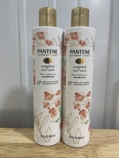 Set of 2 Pantene Nutrient Blends Pro-V Complete Curl Care Jojoba Oil Shampoo