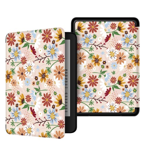 Slim 6" Kindle Paperwhite 3 Case, Durable PU Leather with Shock Absorption - 第 49/51 張圖片