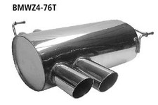 Bastuck Endschalldämpfer 2x 76 mm - 06-08 BMW Z4 E85 Roadster/Coupé