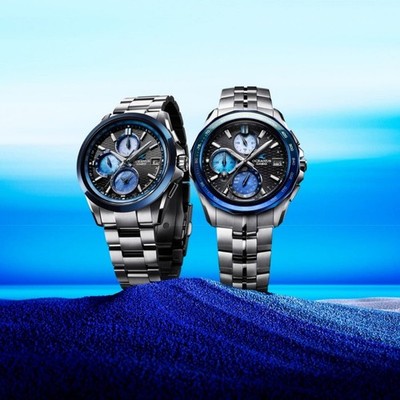 PSL CASIO OCEANUS Classic Line OCW-T2600AP-1AJF Indigo Ocean-Awa