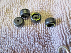 vintage mini skate board wheels storeage case keychain — photo 6
