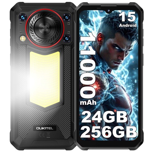 Oukitel WP53 Pro Android 15 cellulare 24 GB + 256 GB 11000 mAh 50 MP smartphone esterno