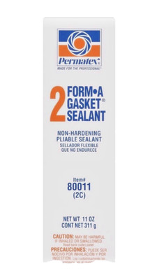 Permatex 80011 2C #2 Form-A-Gasket Sealant 11oz Non-Hardening