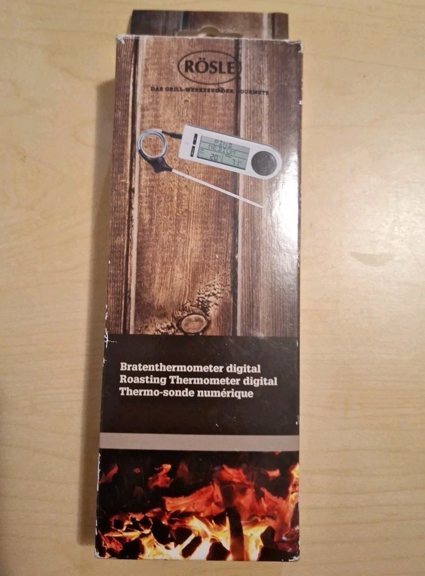 Rösle 25068 Gourmet Digital Thermometer,Precision Cooking Tool .