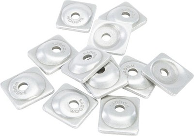 Woody's Angled Aluminum Backing Plates ANG-3775