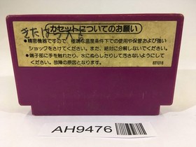 AH9476 Spartan X Kung Fu Master NES Famicom Japan