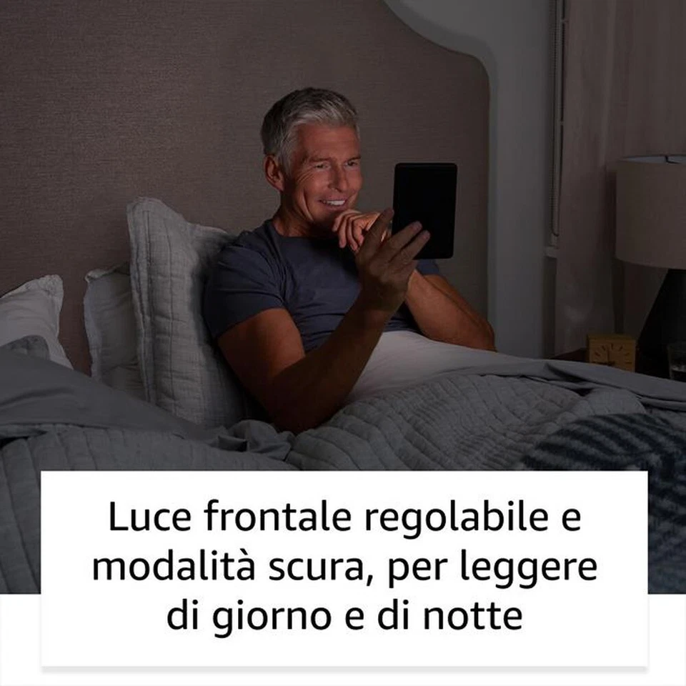 Amazon Kindle 2022 6" 300ppi Nero 16GB Wi-Fi Senza Pubblicità Leggero e Compatto - Immagine 3 di 4