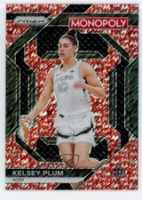 2024 Panini Prizm Monopoly WNBA Skills Red Money Shimmer 54/100 Kelsey Plum 1g37