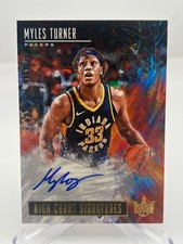 2018-19 PANINI COURT KINGS MYLES TURNER 46/49 HIGH COURT SIGNATURES NO. HC-MTN
