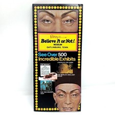 Vintage 1980s Ripley's Museum Believe It Or Not Travel Brochure Gatlinburg TN