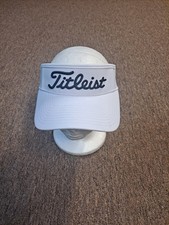 Nuevo con etiquetas Visera Titleist Club De Golf Costa Brava Sombrero Blanco Ajustable