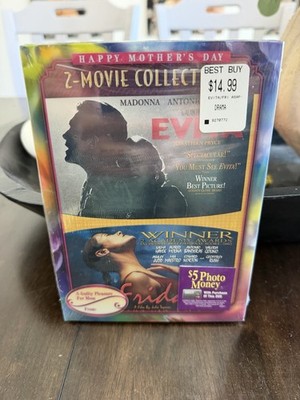 Evita / Frida DVD SEALED Salma Hayek, Alfred Molina, Geoffrey Rush, Madonna, Jon