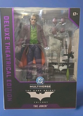 McFarlane DC Multiverse Heath Joker Dark Knight 7'' Action Figure Theatrical NEW!