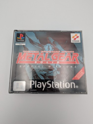 Playstation Spiel Metal Gear Solid Special Missions komplett getestet und funktionsfähig
