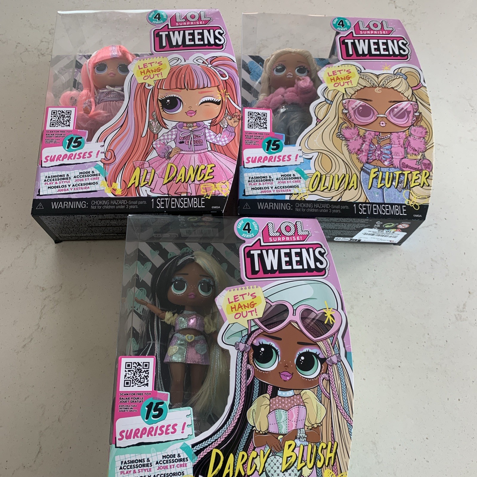 LOL Surprise Tween Series 4 Fashion Doll with 15 Surprises - $27 Each