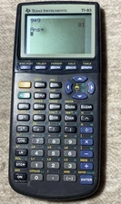 Texas Instruments TI-83 Handheld Graphing Calculator - No Cover - Tested WORKS