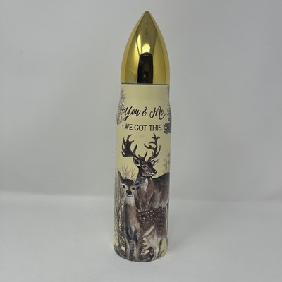Fathers Day Gift  Bullet Tumbler Shape Water Bottle 17 Oz You And Me We Got This