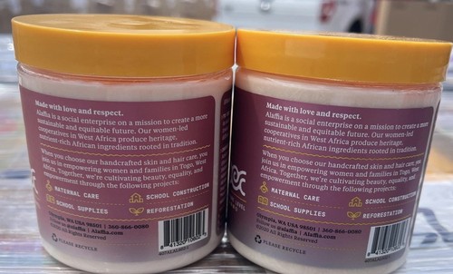 Alaffia Beautiful Curls Curl Activating Cream 8 Oz 2 Pack - Picture 2 of 6