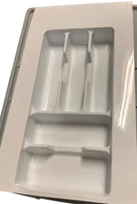 Universal Silverware Drawer Divider for Flatware   Trimmable for Custom Fit