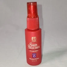 Salon Selectives Helene Curtis Hair Spray Spritz 1.5 fl oz Control 15 Travel VTG