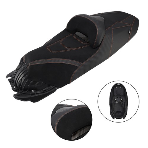 Backrest Pad Front Rear Driver Passenger Seat Orange For Honda Adv350 2022-2025 - Picture 1 of 12