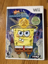 Nintendo Wii 2 Game Bundle Carnival Games & SpongeBob Atlantis SquarePantis