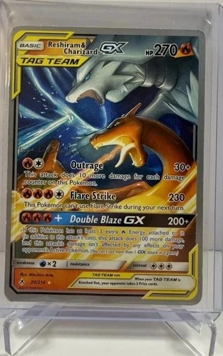 Minty Reshiram & Charizard GX - World Championships 2019 20/214 Tag Team 💎