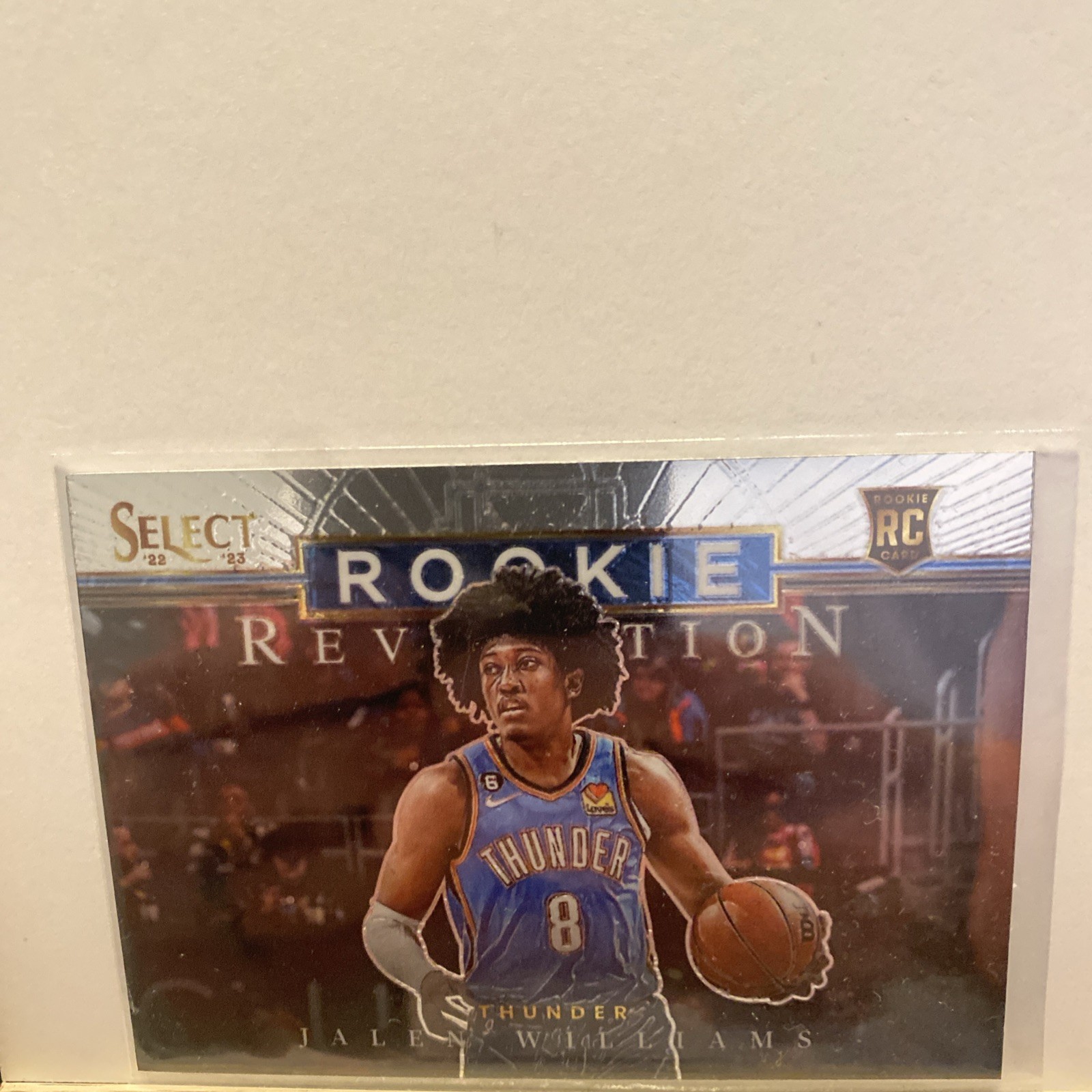 2022-23 Select Jalen Williams Rookie Revolution RC #29 Thunder