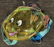 Disney The Little Mermaid Flounder Backpack Swim Bag Yellow