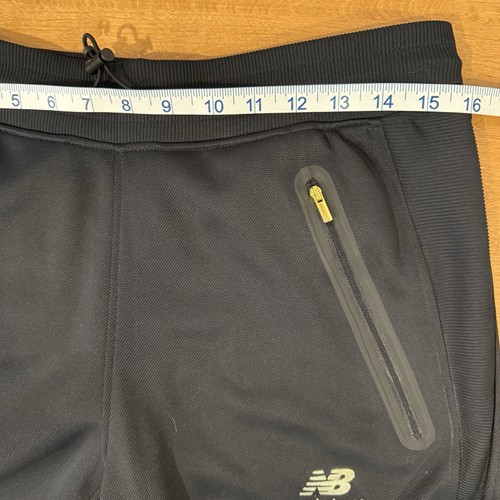 New Balance Tech Training Knit Track Gym Mens M Pants Eclipse Black MP03500 - Picture 9 of 14