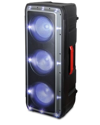 Dolphin SP-310RBT Triple 10  Rechargeable LOUD DEEP BASS Party Speaker