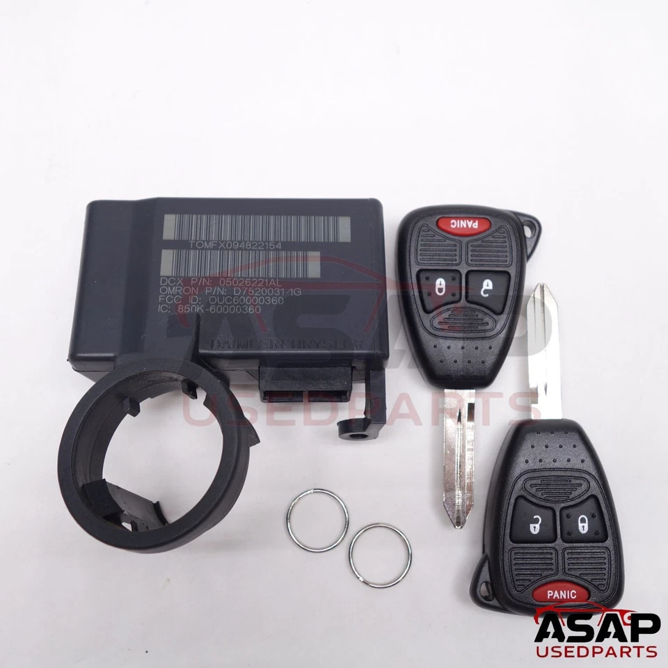 🍎 INMOVILIZADOR PLUG & PLAY PROGRAMADO VIN DODGE RAM 1500 2006-2008 05026221AL 🍎 Foto 2 de 4