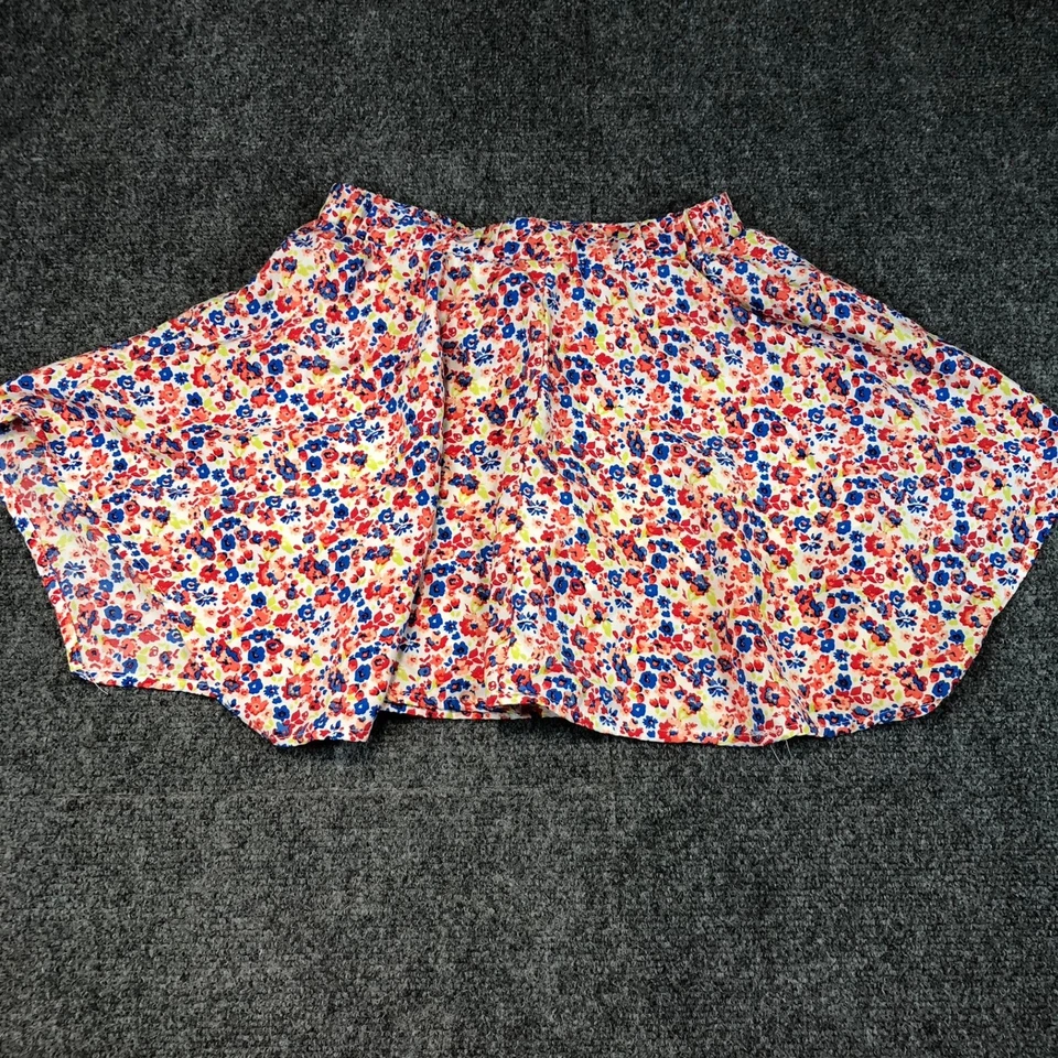 Falda Desteñida Glory Niñas M 7 8 Estampado Floral Cintura Elástica Línea A Poliéster Foto 4 de 4