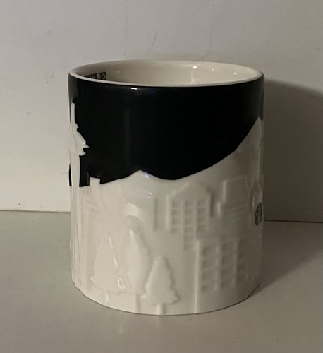 Starbucks Coffee 2012 Seattle City Skyline Cup Mug with Raised 3D Images 16 oz - Picture 10 of 24