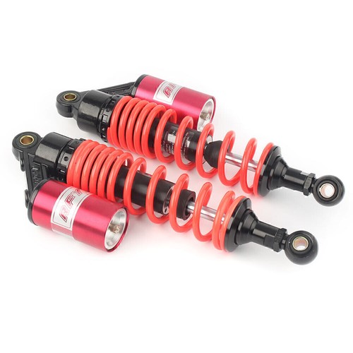 320mm (12 5/8") Adjustable Air Shock Absorber Universal Fit Scooters ATV Red - Picture 3 of 12