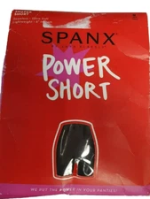 Spanx Power Series Power Short Shaper 2744, Very Black, Medium