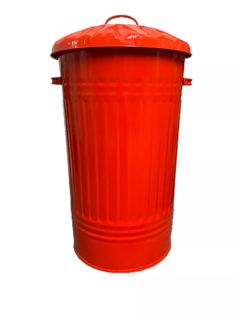 Red dust bin deals
