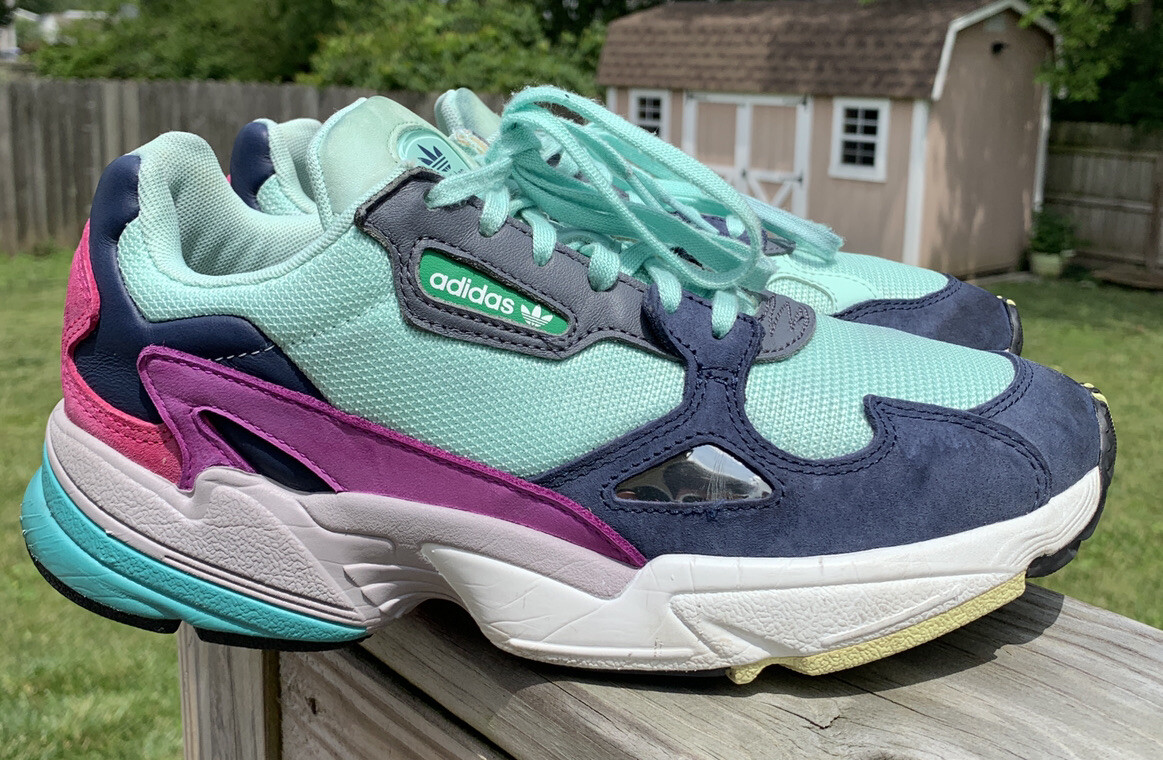 adidas falcon clear mint