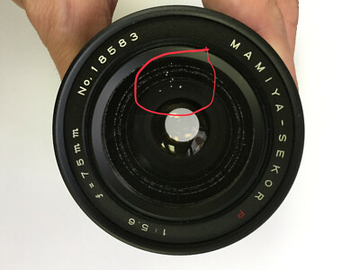 MAMIYA - SEKOR P 1:5.6 f=75mm