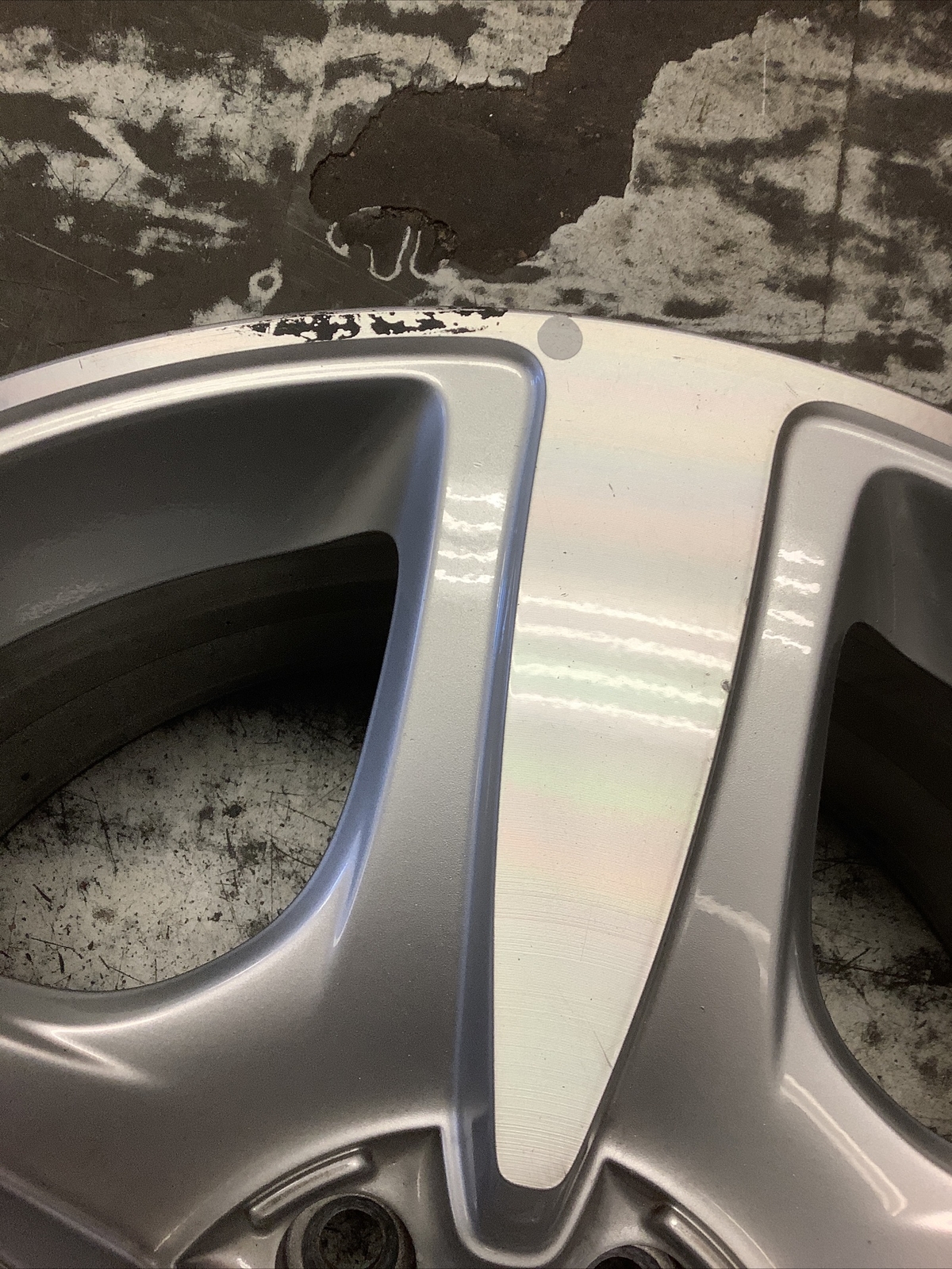 Bentley Continental 2004-08 98175 aluminum OEM wheel rim 19 x 9 CNC SILVER USED