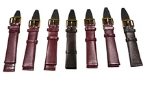 Premium Genuine Leather Watch Strap 18mm Replacement Band High Quality Leather