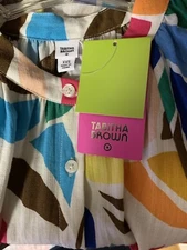 Botanical Print Cover Up Shirt Dress Tabitha Brown for Target Women’s XXS - NWT