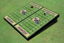 University Of Washington Helmet Gold Matching Football Field Court Custom Cornho