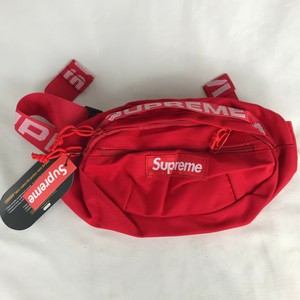 supreme fanny pack ss18 red