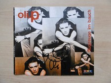 Oli. P autograph signed CD cover "planes in the belly"