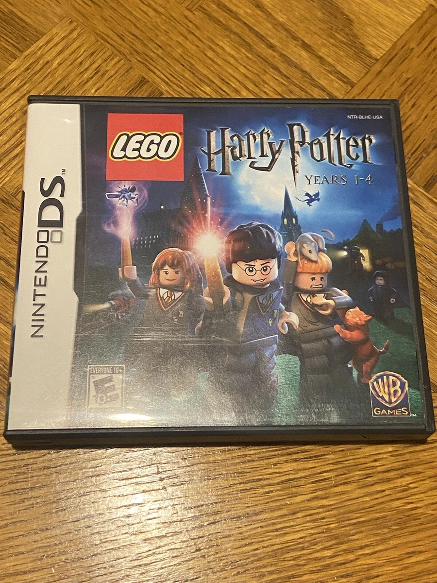 LEGO Harry Potter Years 1 4 Nintendo DS 2009 W case manual