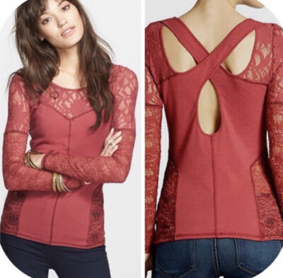 ザレッドスレッド S skinny tops lace black THEREDTHREAD ⁄ ザレッド